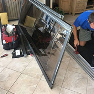 sliding glass door frame repair Tracy